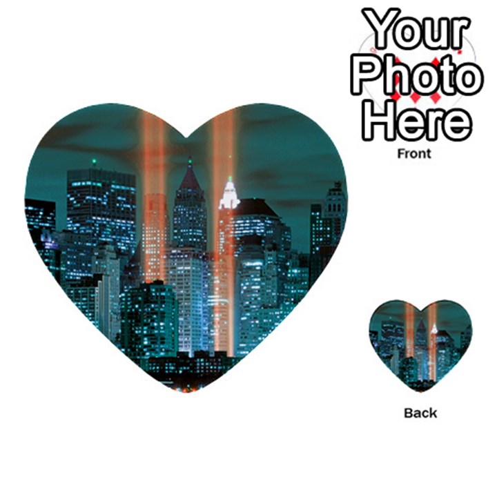 New York 2014 1206 Multi-purpose Cards (Heart) 