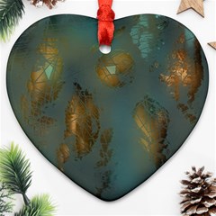 Broken Pieces Heart Ornament (2 Sides)