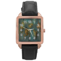 Broken Pieces Rose Gold Watches by digitaldivadesigns