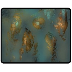 Broken Pieces Double Sided Fleece Blanket (medium) 