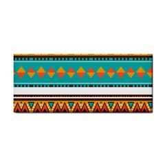 Tribal Design In Retro Colors Hand Towel