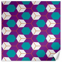 Cubes In Honeycomb Pattern Canvas 16  X 16 