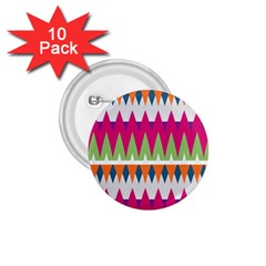 Chevron Pattern 1 75  Button (10 Pack) 