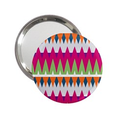 Chevron Pattern 2 25  Handbag Mirror