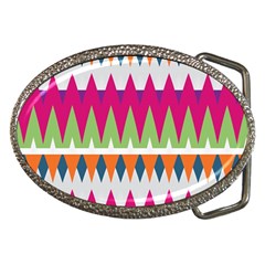 Chevron Pattern Belt Buckle by LalyLauraFLM