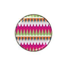 Chevron Pattern Hat Clip Ball Marker