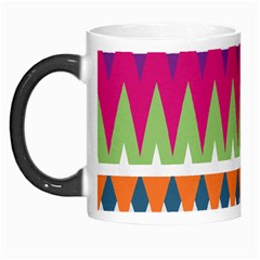 Chevron Pattern Morph Mug by LalyLauraFLM