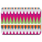 Chevron pattern Large Doormat 30 x20  Door Mat