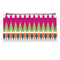 Chevron Pattern Pencil Case by LalyLauraFLM