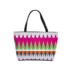 Chevron Pattern Classic Shoulder Handbag by LalyLauraFLM