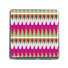 Chevron Pattern Memory Card Reader (square)