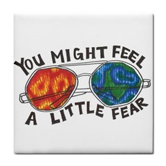 Little Fear Tile Coasters