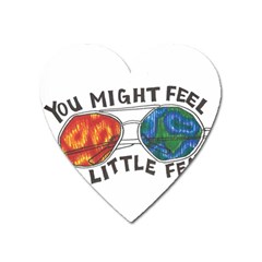 Little Fear Heart Magnet