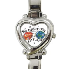 Little Fear Heart Italian Charm Watch