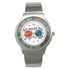 Little Fear Stainless Steel Watches