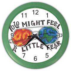 Little Fear Color Wall Clocks