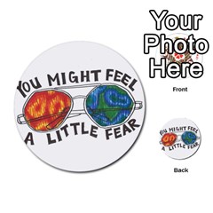 Little Fear Multi-purpose Cards (round)  by northerngardens