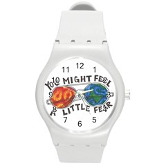 Little Fear Round Plastic Sport Watch (m)