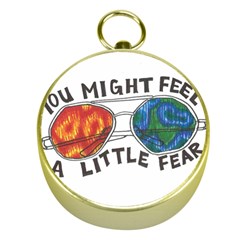 Little Fear Gold Compasses by northerngardens