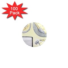 Tearespite 1  Mini Magnets (100 Pack) 