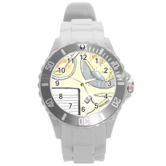 Tearespite Round Plastic Sport Watch (l) by northerngardens