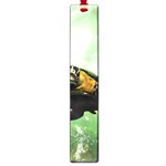 Wonderful Sea Turtle With Bubbles Large Book Marks Front