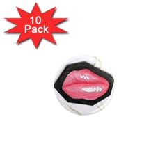 Troislips0002 1  Mini Magnet (10 Pack) 