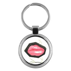 Troislips0002 Key Chains (round) 