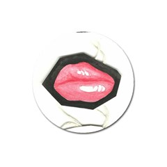 Troislips0002 Magnet 3  (round)