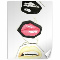 Troislips0002 Canvas 12  X 16  