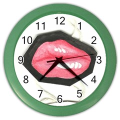 Troislips0002 Color Wall Clocks