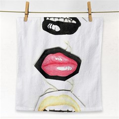 Troislips0002 Face Towel