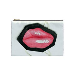 Troislips0002 Cosmetic Bag (medium)  by northerngardens