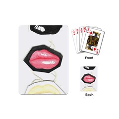 Troislips0002 Playing Cards (mini)  by northerngardens