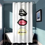 Troislips0002 Shower Curtain 36  x 72  (Stall)  Curtain(36 X72 ) - 33.26 x66.24  Curtain(36 X72 )