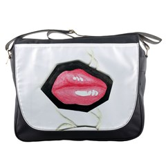 Troislips0002 Messenger Bags by northerngardens