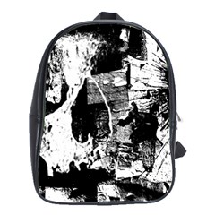 Grunge Skull School Bags(large)  by ArtistRoseanneJones