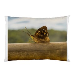 Butterfly Against Blur Background At Iguazu Park Pillow Cases (two Sides) by dflcprints