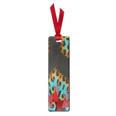 Blue, Gold, And Red Pattern Small Book Marks