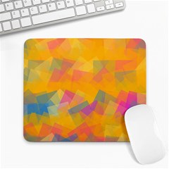 Fading Squares Large Mousepad by LalyLauraFLM