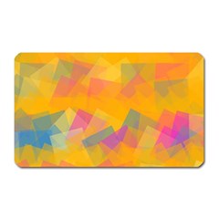 Fading Squares Magnet (rectangular)