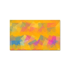 Fading Squares Sticker Rectangular (100 Pack)