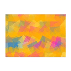 Fading Squares Sticker A4 (10 Pack) by LalyLauraFLM