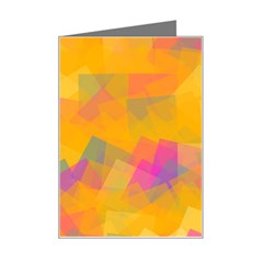 Fading Squares Mini Greeting Card