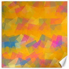 Fading Squares Canvas 20  X 20 