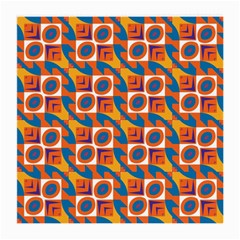 Squares And Other Shapes Pattern Medium Glasses Cloth