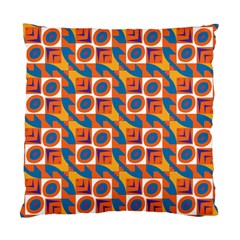 Squares And Other Shapes Pattern Standard Cushion Case (two Sides)