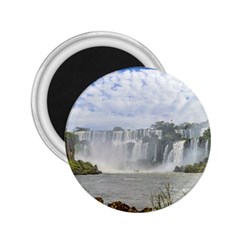 Waterfalls Landscape At Iguazu Park 2 25  Magnets by dflcprints