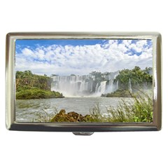 Waterfalls Landscape At Iguazu Park Cigarette Money Cases