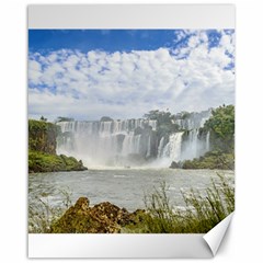 Waterfalls Landscape At Iguazu Park Canvas 16  X 20  